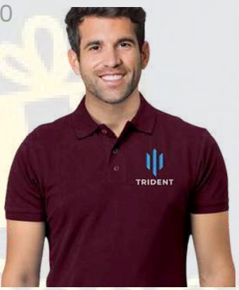 Personalised Collar Tshirt for Events, Staff Uniforms and Brand Promotions, Custom Printed Apparel Gift for Corporate Gifting, Campaigns and Everyday Team Wear